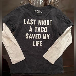 Chaser long sleeve boy tshirt